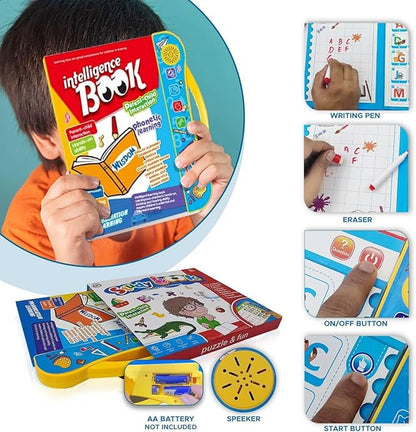 Intelligence Book | Interactive Book - Musical English Educational Phonetic Learning Book