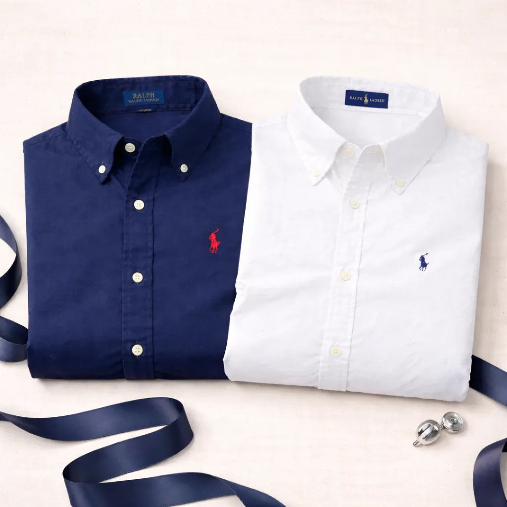 Men RL POLO Premium Oxford Shirts Buy 1 Get 1 Free All India Cod
