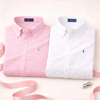 Men RL POLO Premium Oxford Shirts Buy 1 Get 1 Free All India Cod