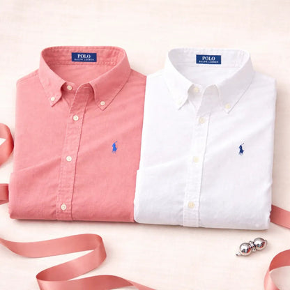 Men RL POLO Premium Oxford Shirts Buy 1 Get 1 Free All India Cod
